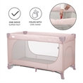 Baby Cot MOON HUG one touch fold 1 Layer PINK